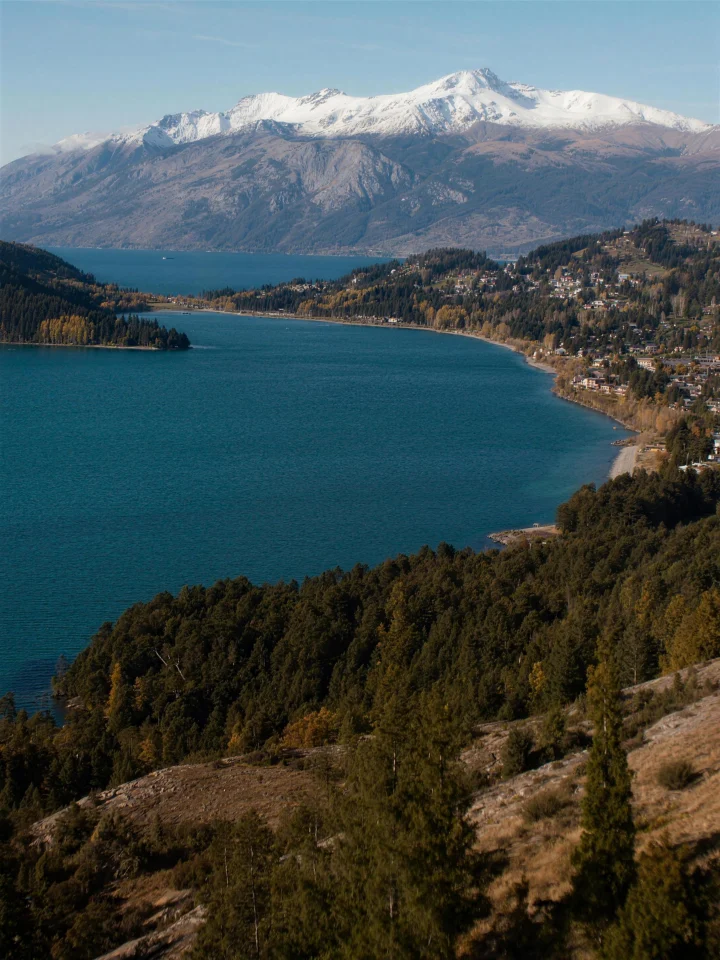 Nahuel Huapi-meer bij Bariloche vanaf Cerro Campanario