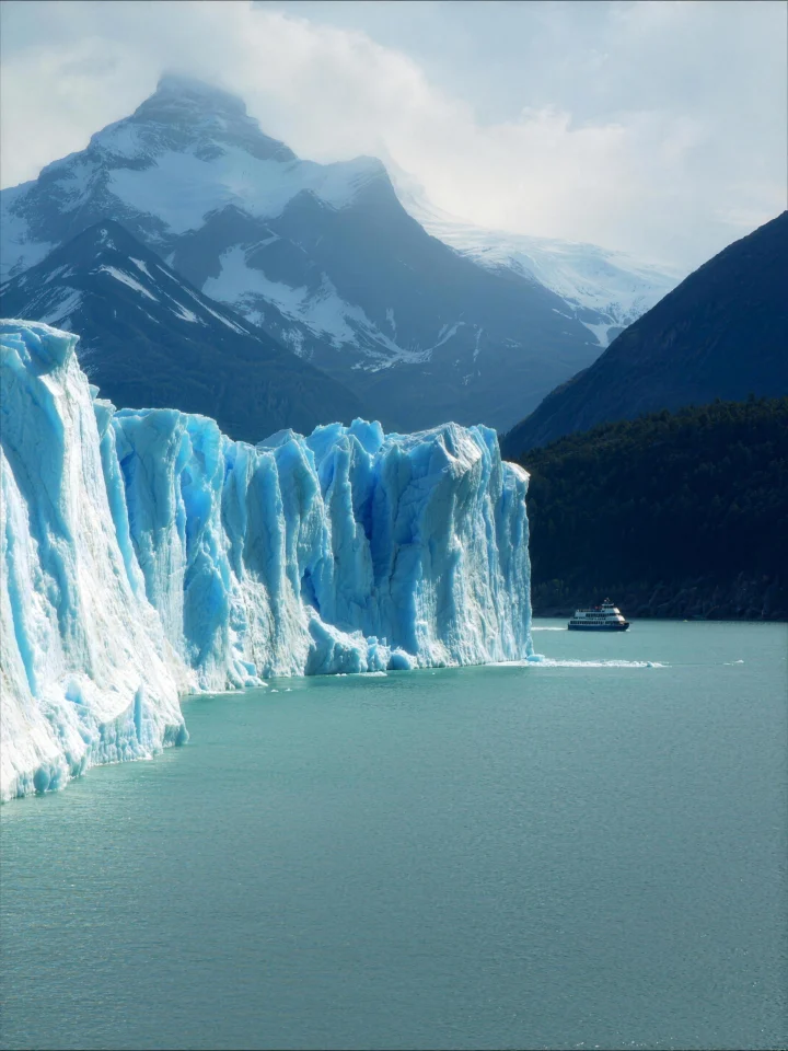 Perito Moreno-gletsjer met boot op Lago Argentino